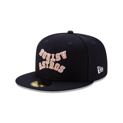 Sapca New Era Houston Astros MLB Team Mirror 59FIFTY Fitted - Albastri